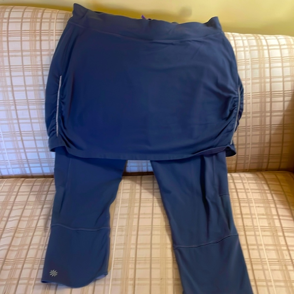 Athleta Leggings With Skirt